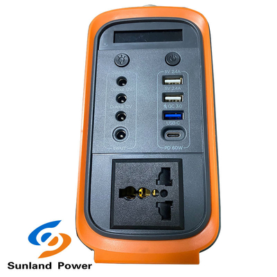 Carregador portátil 200W de USB do banco da bateria de lítio do sistema do armazenamento de energia do gerador solar de Flashfish