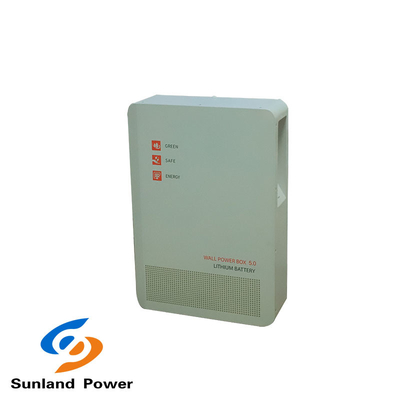 caixa 5,0 do poder da parede do sistema do armazenamento de energia da bateria de 48V 100AH 5KWH