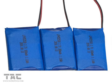 3.7V 300mAh Li - embalagem do PVC da bateria recarregável 452530 do polímero para IOT
