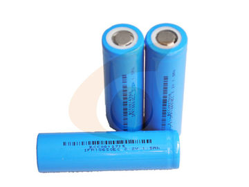 Bateria 1500mAh do fosfato 18650 3.2V LiFePO4 do ferro do lítio com densidade de alta energia