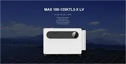 Inversor solar max 110KTL3-LV do multi canal 100-125KW trifásico com o fusível de 10 MPPTs livre