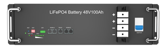 Bloco profundo Smart incorporado BMS Backup da bateria do ciclo de LiFePO4 51.2V 100Ah 5kWh