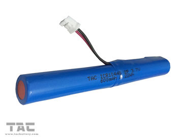 Bateria cilíndrica 3.7v 600mah do íon cilíndrico do lítio ICR10440 para o farol da bicicleta
