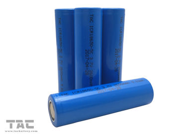 Bateria LI-ION 18500 1100mAh da pilha 3.7v Cylindrica do íon do lítio para a máquina de matéria têxtil