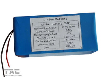 Bateria cilíndrica do íon do lítio de ICR32650 11.1V 3500mAh 3S4P para Digitas