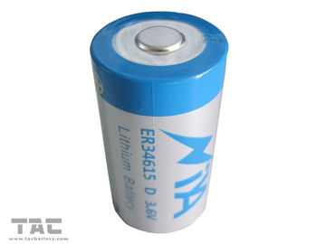 Bateria de lítio da densidade de alta energia 3.6V de ER34615 19000mAh para o sistema de alarme