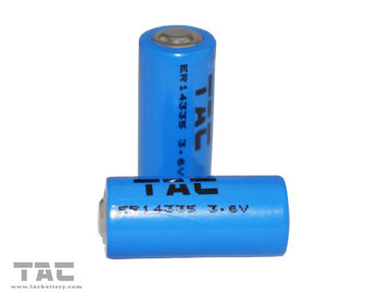 Bateria preliminar ER14335 do lítio da densidade de alta energia 1600mAh 3.6V LiSOCl2