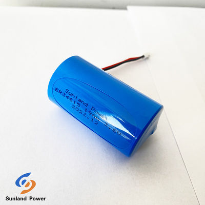 Bateria LiSOCl2 não recarregável de ampla temperatura 3.6V ER34615 19000mAh para Smart Lock City Bike