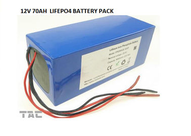 longa vida de 12V Lifepo4 IFR26650 70AH para energias solares e armazenamento da bateria