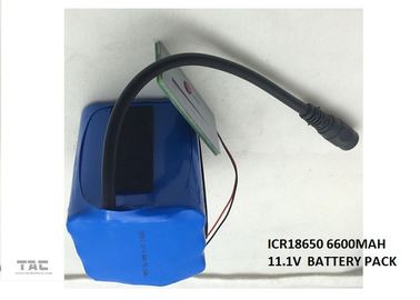 Bateria de carro do lítio, 18650 bloco da bateria de 11.1V 6.6Ah LI-ION para a ferramenta elétrica do carro