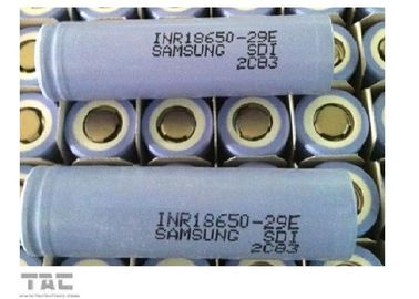 Original cilíndrico da INR 18650 29E 100% da bateria do íon do lítio de Samsung para o portátil