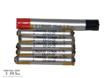 a bateria grande do E-cig LIR68500/LIR68430 de 3.7V para o jogo 110mAh ROHS do ego Ce4 aprovou