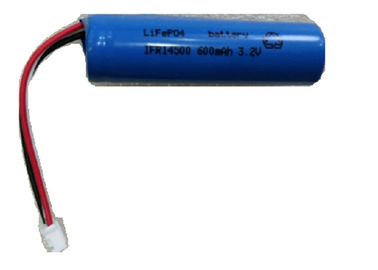 14505 bloco da bateria do aa 600mah 3.2V Lifepo4 com PWB para a luz instantânea