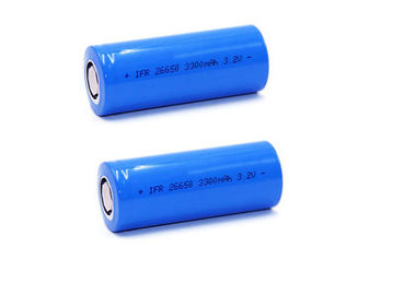 3.2 v 3300mAh LiFePO4 bateria 26650 cilíndrica energia tipo de bateria E-bike