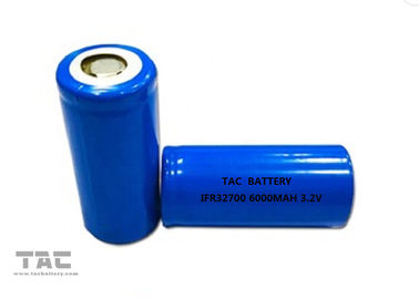 32700 pilha de bateria 3.2v de 6000mah Lifepo4 6ah para a bateria leve solar garantia de 12 meses