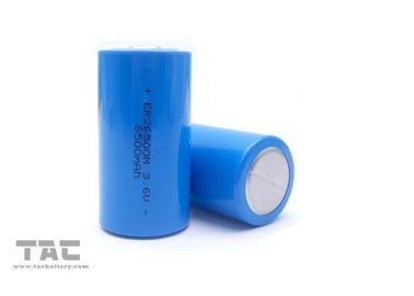 Bateria seca ER26500 9AH do lítio LiSOCL2 do modelo 3.6v de C para o amperímetro do medidor de água