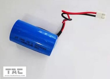 bateria ER26500 9AH de 3.6v Lisocl2 com o conector para o amperímetro do medidor de água