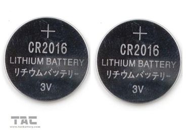 Bateria 75mA da pilha da moeda do lítio de Li-Manganês de CR2016A 3.0V para o brinquedo, luz do diodo emissor de luz, PDA, pulso de disparo