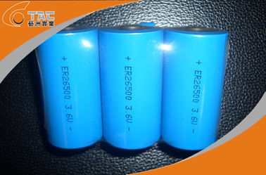 Tamanho preliminar 3.6V ER26650 9AH da bateria de lítio C para o equipamento do alarme ou da segurança