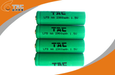 Alta capacidade de 1, 5V AA 2900mAh ferro bateria de lítio para câmeras digitais, mobile mouse