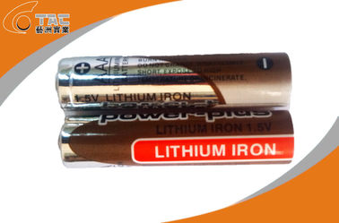 Alta capacidade de 1, 5V AAA / bateria do lítio de ferro primário do L92 com alta taxa de