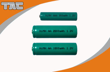 Baterias recarregáveis 1800mAh do hidruro de alta temperatura do metal do níquel do Ni MH