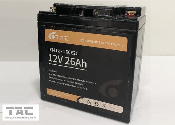 O bloco 32700 da bateria de 26AH 12V LiFePO4 para substitui a bateria acidificada ao chumbo