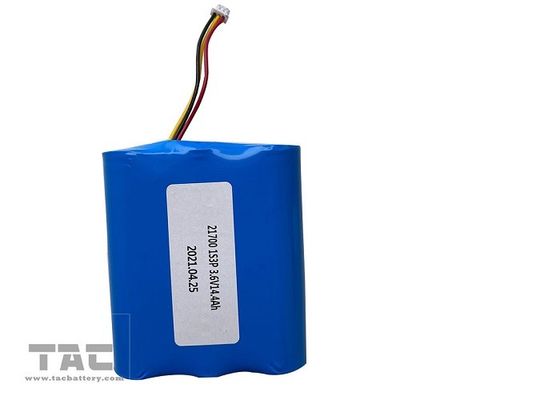 3.6V lítio Ion Battery Pack INR21700 14.4AH para a câmera