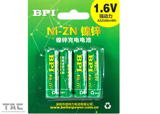 bateria recarregável de 1.6v AAA AA NiZn para a lanterna elétrica à prova de explosões