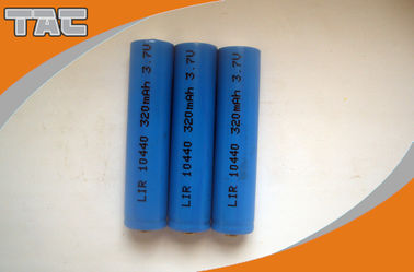 10440 Baterias de lítio íon cilíndrico 3.7 v 320mAh baterias para telefones celulares