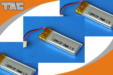 Bateria de íon de lítio do polímero de GSP041235 3.7V 120mAh para o smart card de PDA MP3 MP4