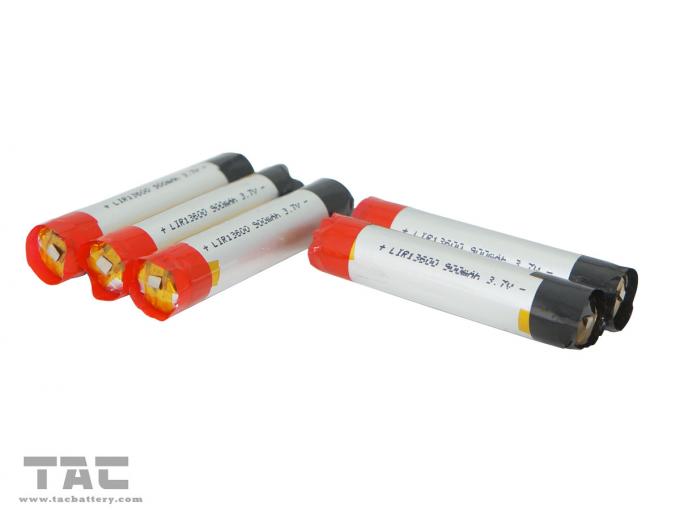Mini bateria eletrônica colorida LIR13600/900mAh do cigarro para cigarros ervais