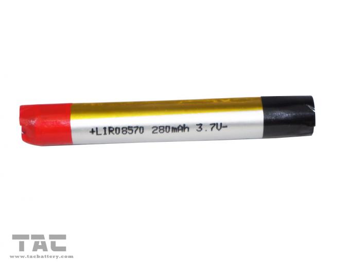 A bateria grande LIR08570 do mini E-cig colorido para cigarros eletrônicos vai vai jogo