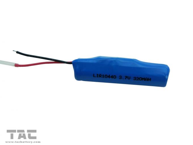 Bateria cilíndrica do íon recarregável do lítio de 3.7V 10440/AAA com circuito protetor
