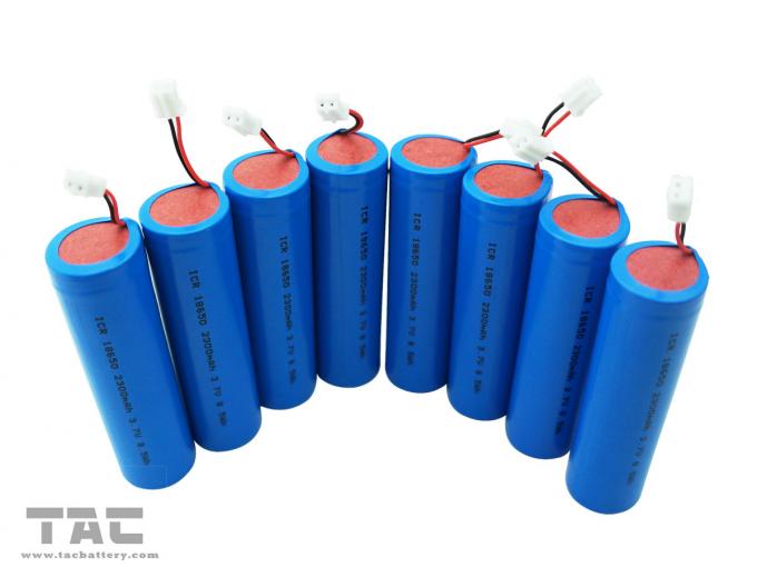Bateria recarregável do íon de Panasonic 3.7V 18650 Litjium para a luz exterior do diodo emissor de luz