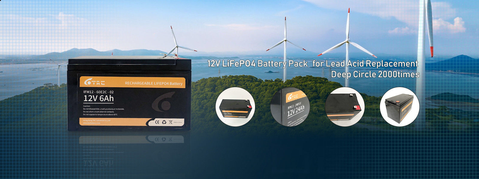 3.2V LiFePO4 bateria