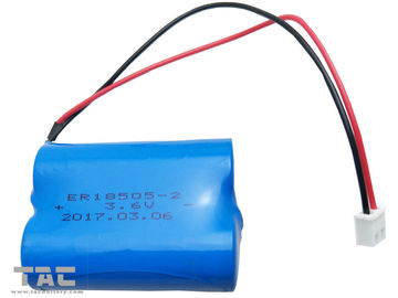 Bateria de ER18505 3.6V LiSOCl2 para fechamento do computador da bicicleta o auto preliminar