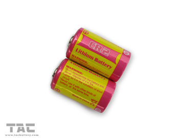 bateria de lítio da bateria CR2 de 3V 750mAH LiMnO2 para o sistema de segurança de GPS