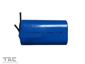 3.7V 18650 lítio Ion Battery Pack 4.4Ah para a segurança da câmera e o sistema de proteção