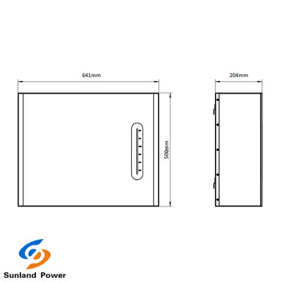 LiFePO4 Bateria 48V 100Ah Carregador de painéis solares 5-15kWh Sistema de armazenamento de energia para casa