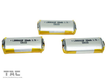 bateria grande 3.7V LIR08500P do E-cig 350mAh com CE/ROHS/BIS