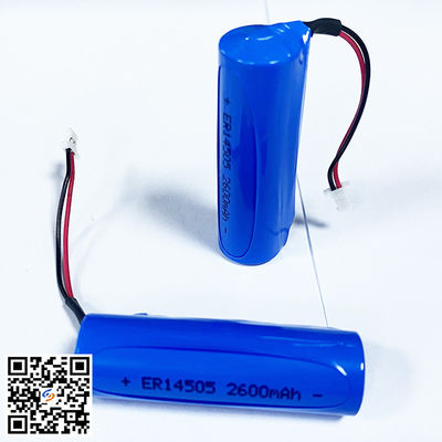 3Bateria industrial não recarregável LiSOCl2 ER14505 2600mAh para Mousetrap Pass UL1642