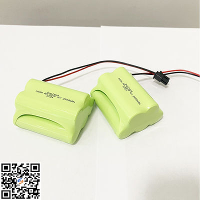 2000 mAh Baterias recarregáveis NiMH AA com 500 ciclos