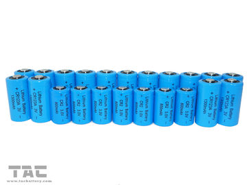 bateria Não-recarregável de Li-Manganês de 3.0V CR123A 1300mAh para a máquina do controle digital