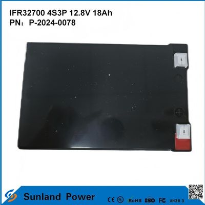 IFR32700 4S3P 12.8V 18Ah Para luz solar de inundação LEDs de jardim Luzes solares bateria lifepo4