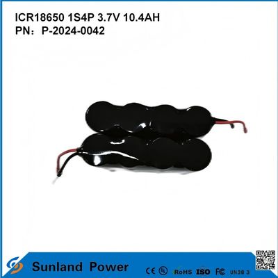 ICR 18650 1S4P Bateria para uma solução de bateria de lítio versátil e de alta capacidade, satisfazendo os requisitos de longa duração da bateria para vários dispositivos, fornecendo energia confiável para dispositivos médicos de baixa potência.