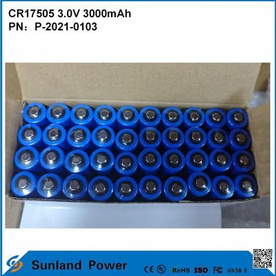 CR17505 3,0V 3000mAh Bateria SmartPower para IndustrialGuard SegurançaPower HealthGuard