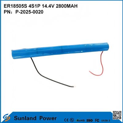 ER18505S 4S1P 14.4V 2800MAH Bateria de alta capacidade resistente a altas temperaturas