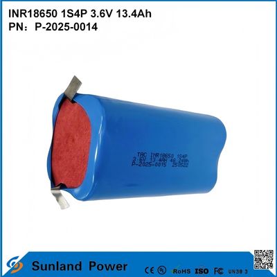 INR18650 1S4P3.6V 13.4Ah A combinação perfeita de alta capacidade e alta tensão