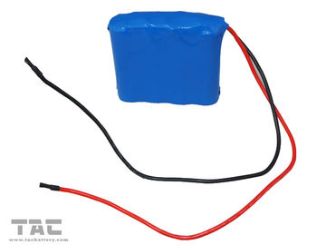 Bloco azul LFR18650 1500MAH da bateria do PVC 12V LiFePO4 para a lanterna solar
